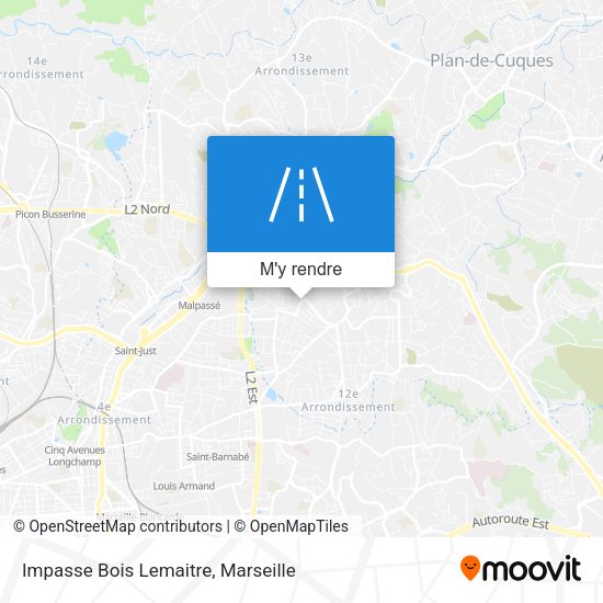Impasse Bois Lemaitre plan