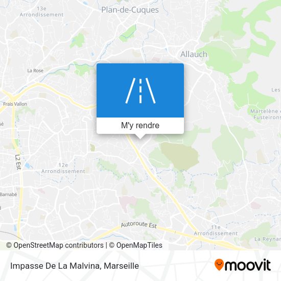 Impasse De La Malvina plan