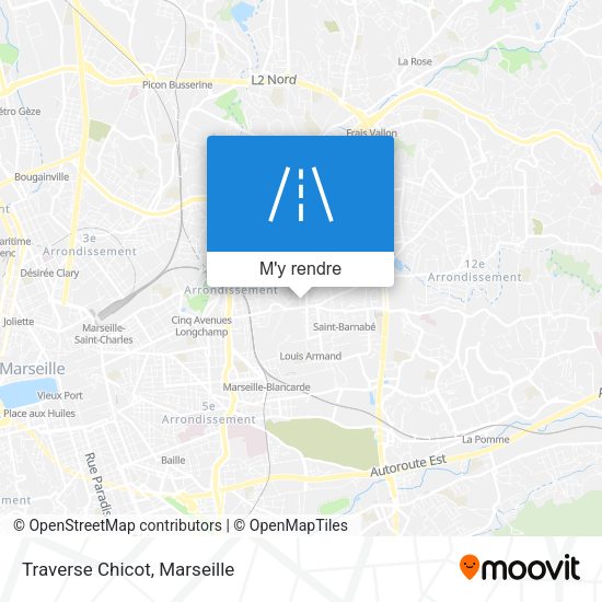 Traverse Chicot plan