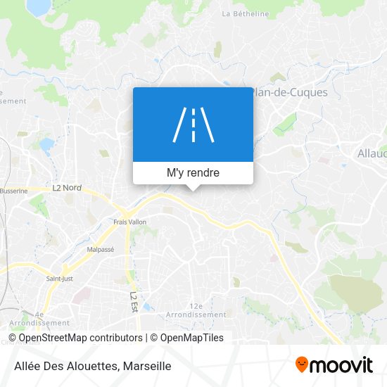 Allée Des Alouettes plan
