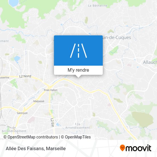 Allée Des Faisans plan