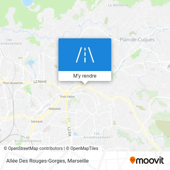 Allée Des Rouges-Gorges plan