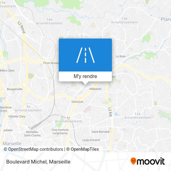 Boulevard Michel plan
