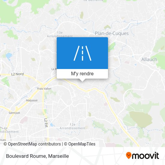 Boulevard Roume plan