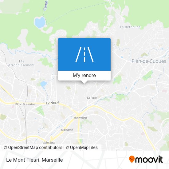 Le Mont Fleuri plan