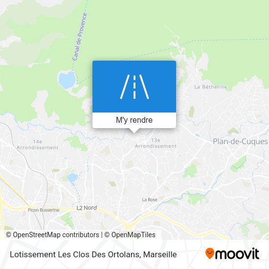 Lotissement Les Clos Des Ortolans plan