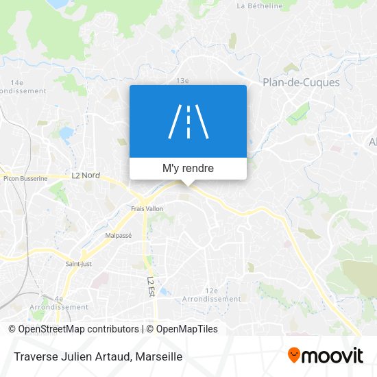 Traverse Julien Artaud plan