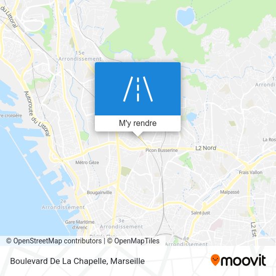 Boulevard De La Chapelle plan