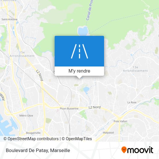 Boulevard De Patay plan