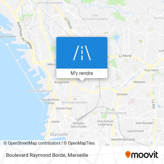 Boulevard Raymond Borde plan