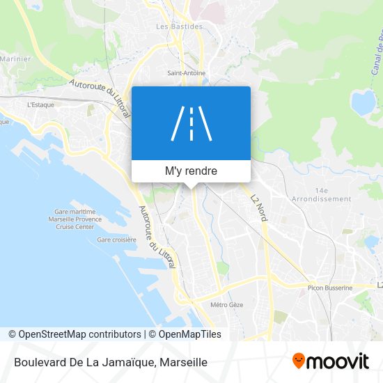 Boulevard De La Jamaïque plan