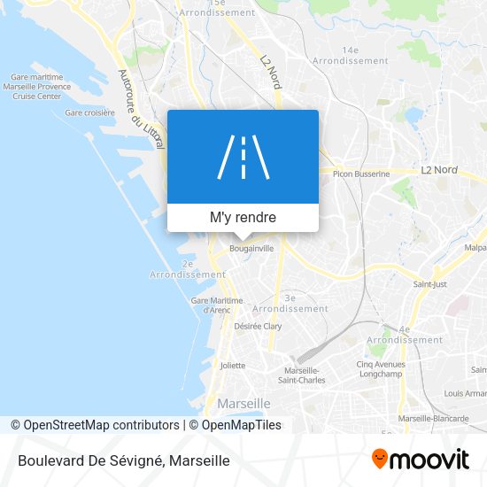 Boulevard De Sévigné plan