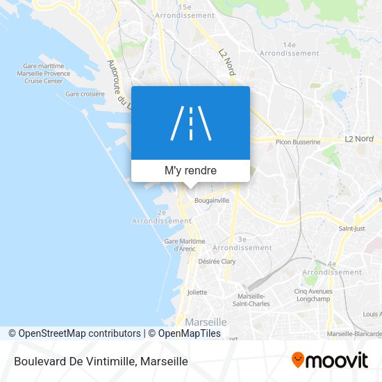 Boulevard De Vintimille plan