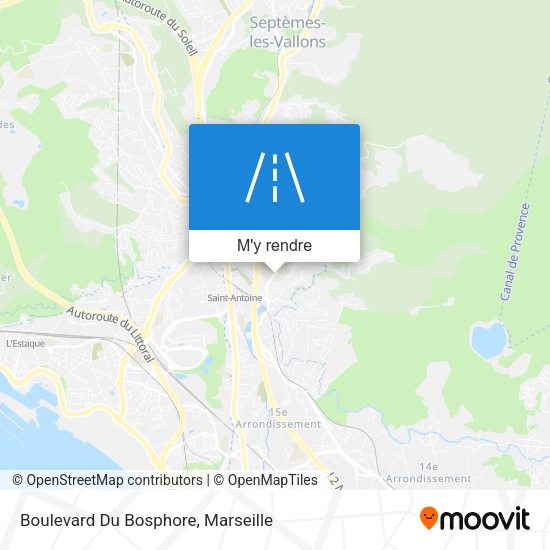 Boulevard Du Bosphore plan