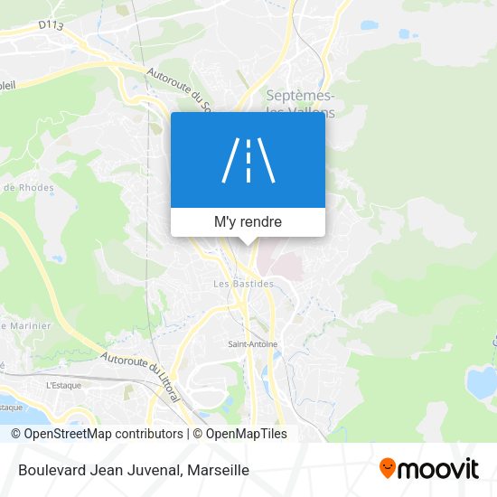Boulevard Jean Juvenal plan