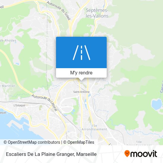 Escaliers De La Plaine Granger plan