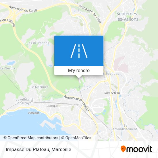 Impasse Du Plateau plan
