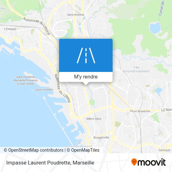 Impasse Laurent Poudrette plan