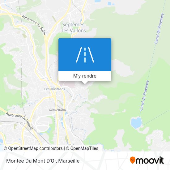 Montée Du Mont D'Or plan