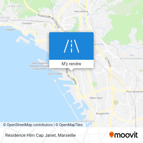 Résidence Hlm Cap Janet plan