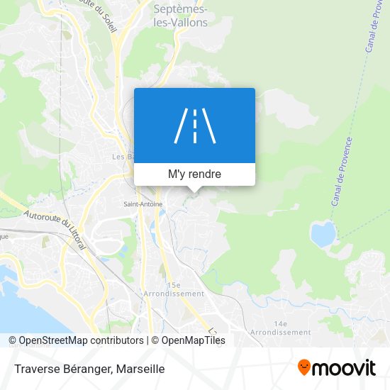 Traverse Béranger plan