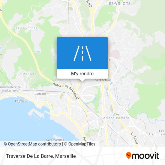 Traverse De La Barre plan
