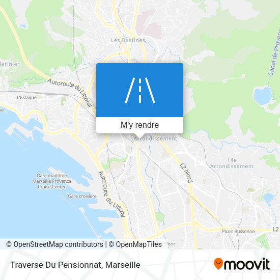 Traverse Du Pensionnat plan