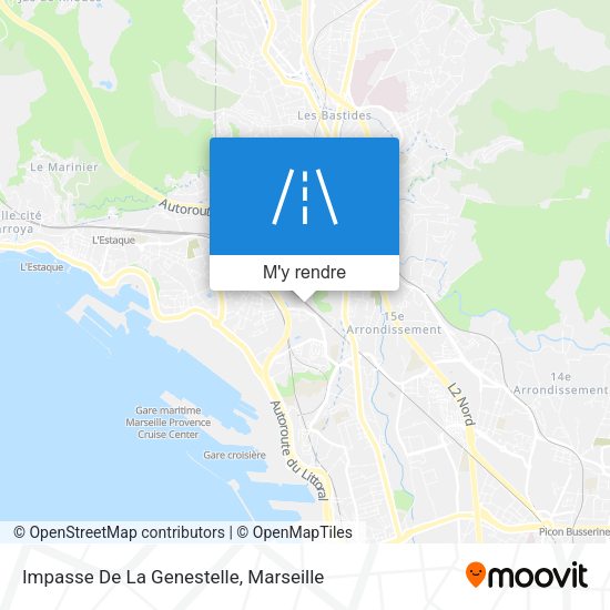 Impasse De La Genestelle plan