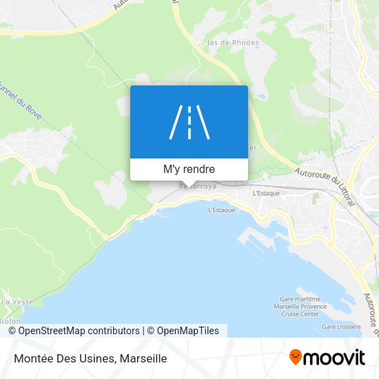 Montée Des Usines plan