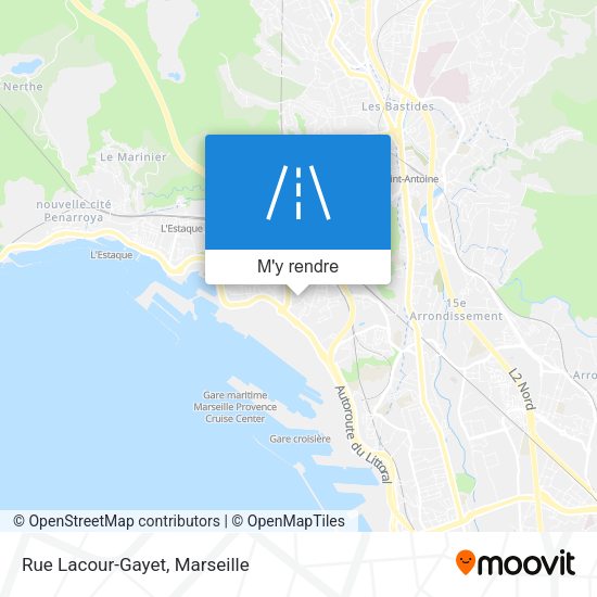 Rue Lacour-Gayet plan