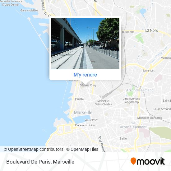 Boulevard De Paris plan