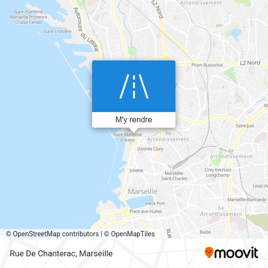 Rue De Chanterac plan