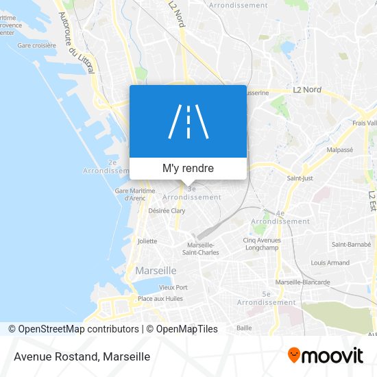 Avenue Rostand plan