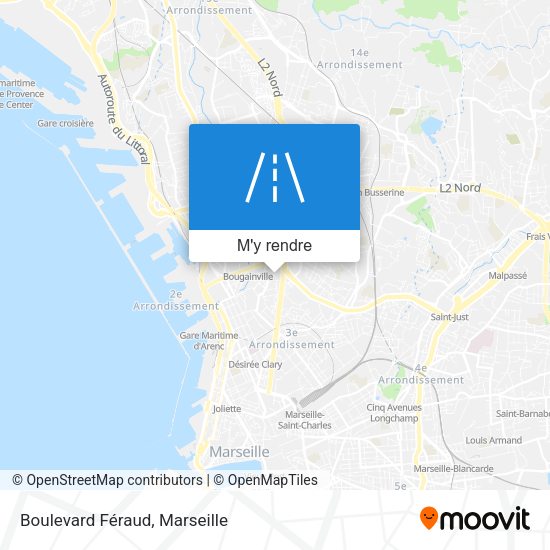 Boulevard Féraud plan