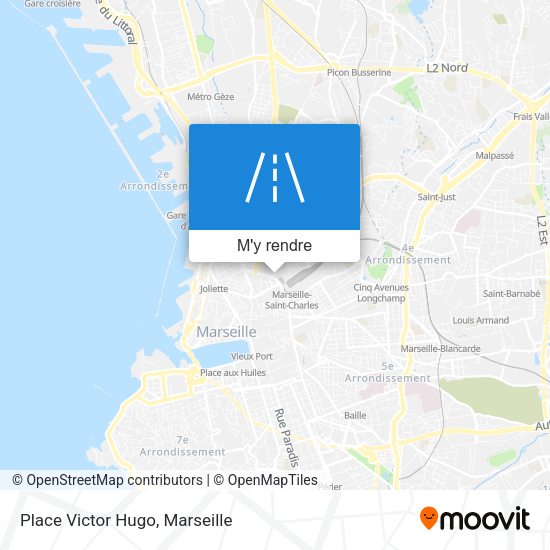 Place Victor Hugo plan