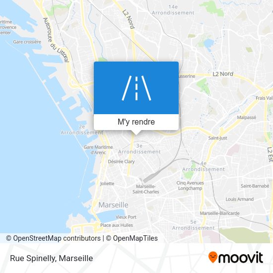 Rue Spinelly plan