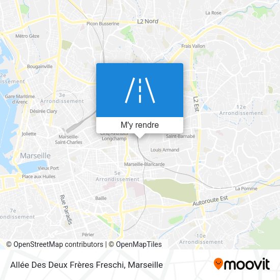Allée Des Deux Frères Freschi plan