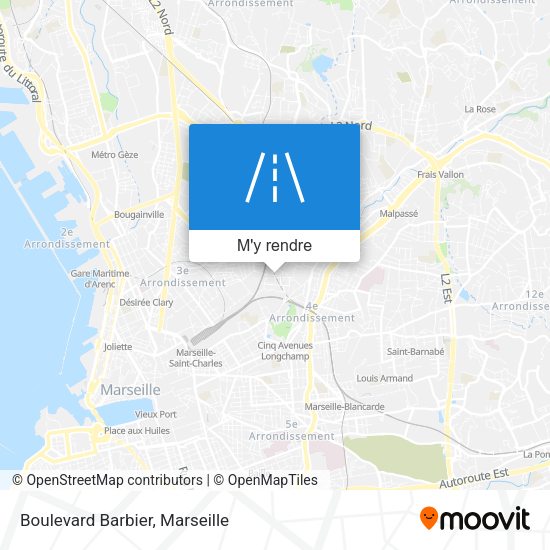 Boulevard Barbier plan