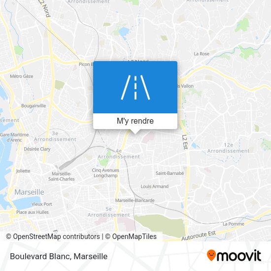 Boulevard Blanc plan