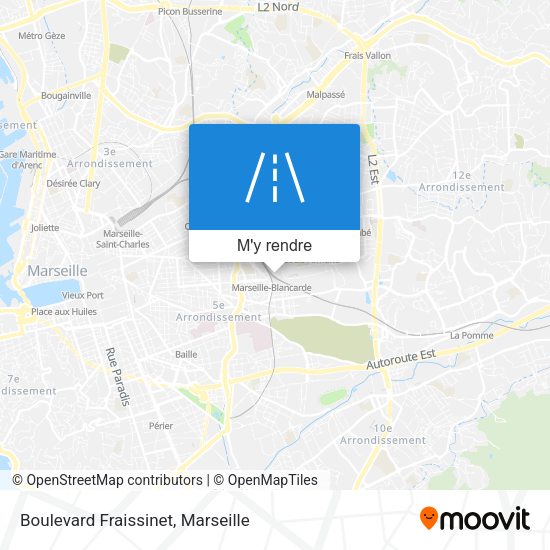 Boulevard Fraissinet plan