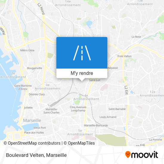 Boulevard Velten plan