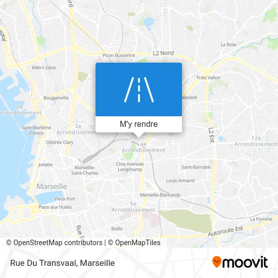 Rue Du Transvaal plan