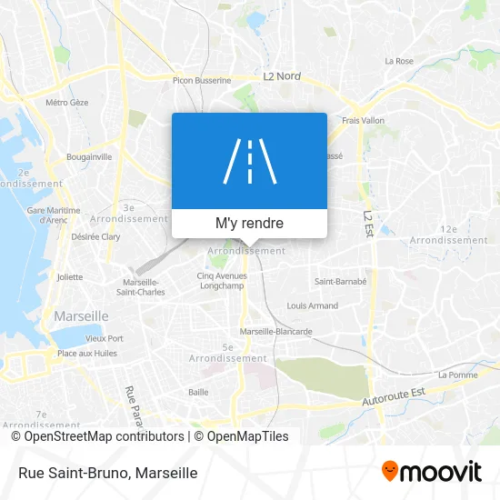 Rue Saint-Bruno plan