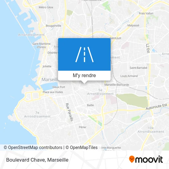 Boulevard Chave plan