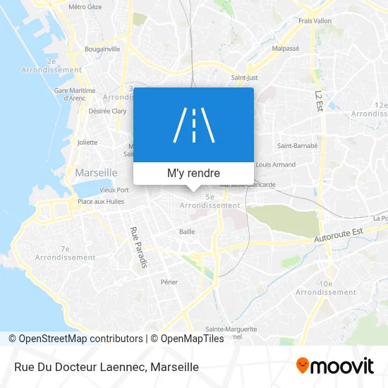 Rue Du Docteur Laennec plan