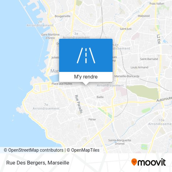 Rue Des Bergers plan