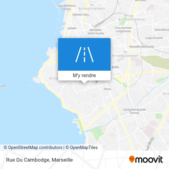 Rue Du Cambodge plan
