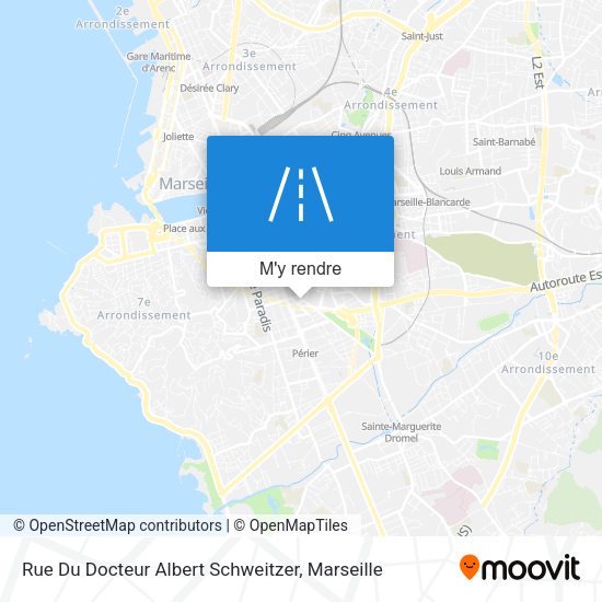 Rue Du Docteur Albert Schweitzer plan