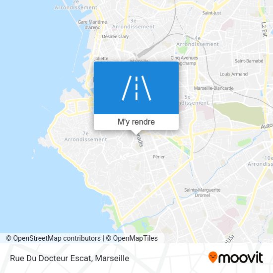 Rue Du Docteur Escat plan