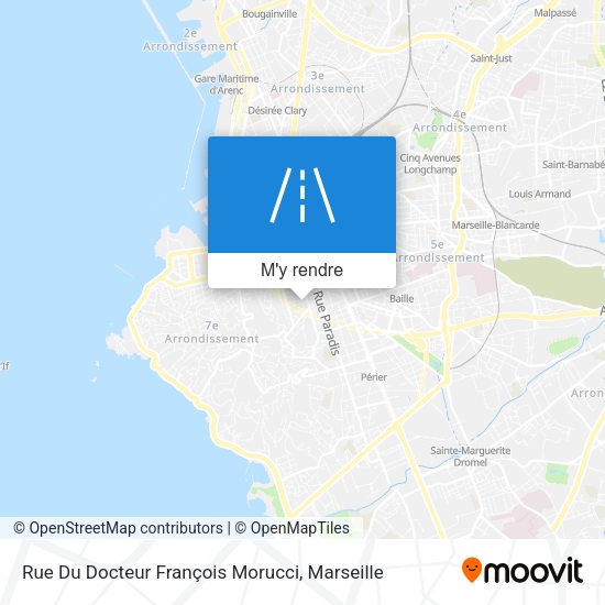 Rue Du Docteur François Morucci plan